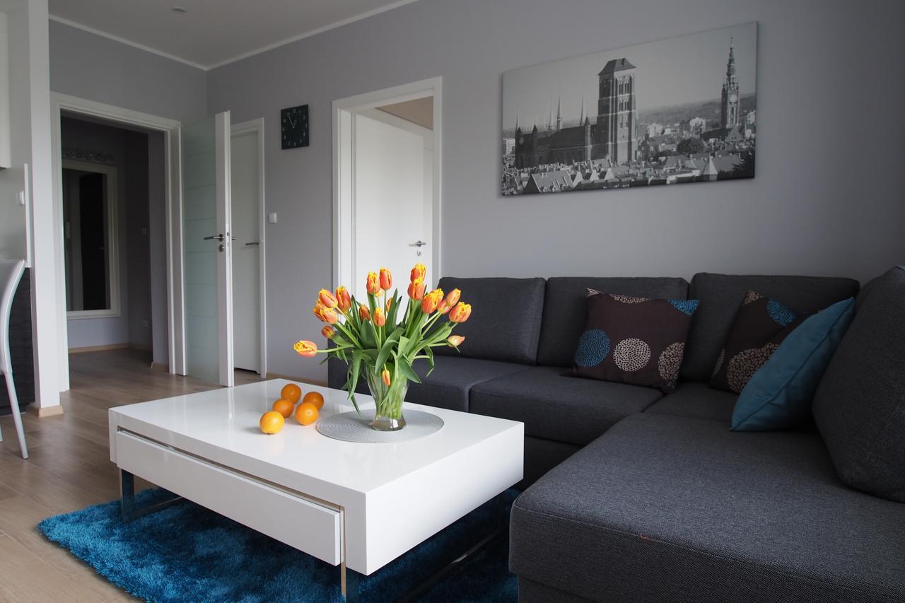 Grand-Tourist Marine II Apartment Gdansk Bagian luar foto