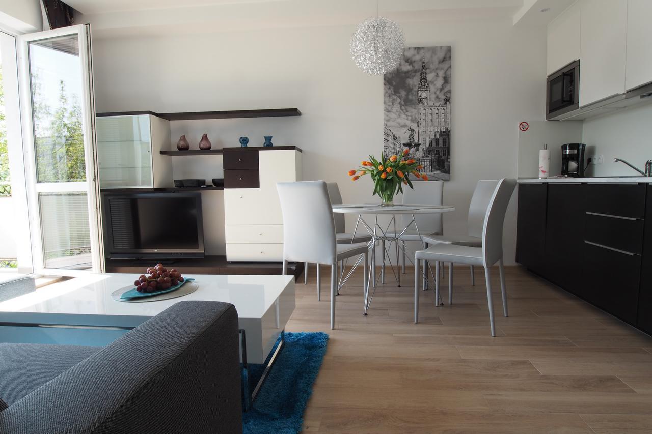 Grand-Tourist Marine II Apartment Gdansk Bagian luar foto